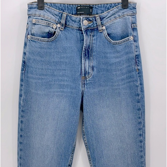 ASOS Design High Rise Flare Jeans - Picture 3 of 5